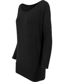 Build Your Brand Koszulka damska z długim rękawem Ladies´ Viscose Long Sleeve