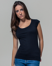 Build Your Brand BY035 Koszulka damska z wyciętymi plecami Ladies´ Back Cut Tee