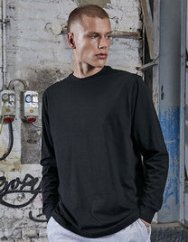 Build Your Brand BY150 Koszulka męska z długim rękawem Organic Long Sleeve With Cuffrib