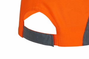 Headwear Luminescencyjna czapka Safety Cap z odblaskowymi wstawkami i lamówką na daszku